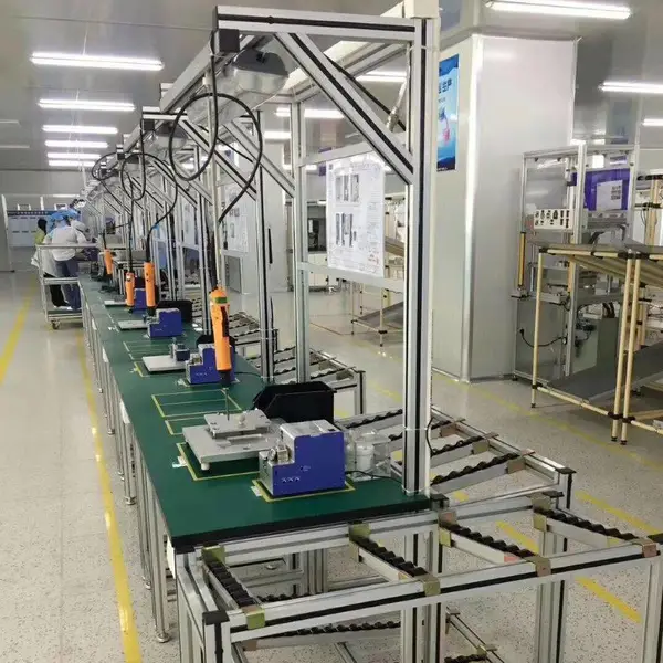 防静电工作台 模块化挂板灯架 铝合金工作台 供应深圳工作台