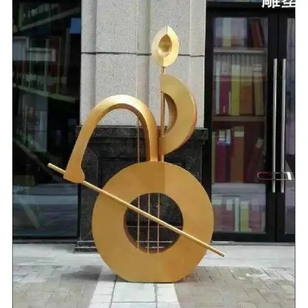 乐谱雕塑创意制作 承接五线谱雕塑 镂空符号雕塑