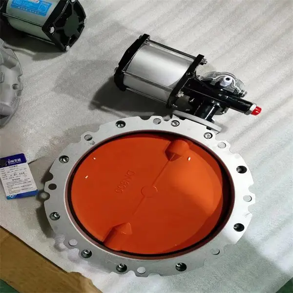 V2FS DN300粉体专用蝶阀 搅拌站蝶阀 气动蝶阀 新建县阀门经销商