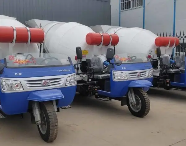 五轮混凝土搅拌车3方罐车小型工程微小型搅拌站