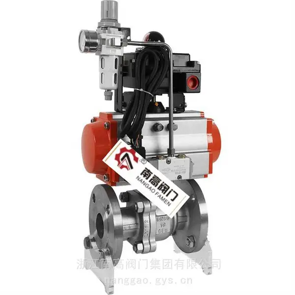 南高阀门Q641Y–16P–DN200 气动球阀 操作简单 运行平稳 不易生锈