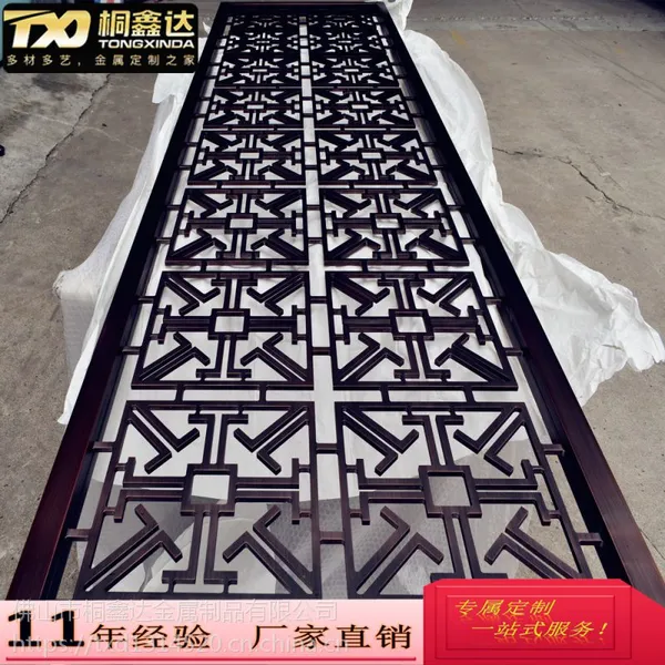 新春系列 红古铜不锈钢屏风 定制厂家 支持工程承接