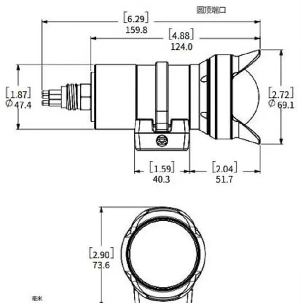 美国DEEPSEA耐腐蚀金属外壳水下摄像机高清分辨率