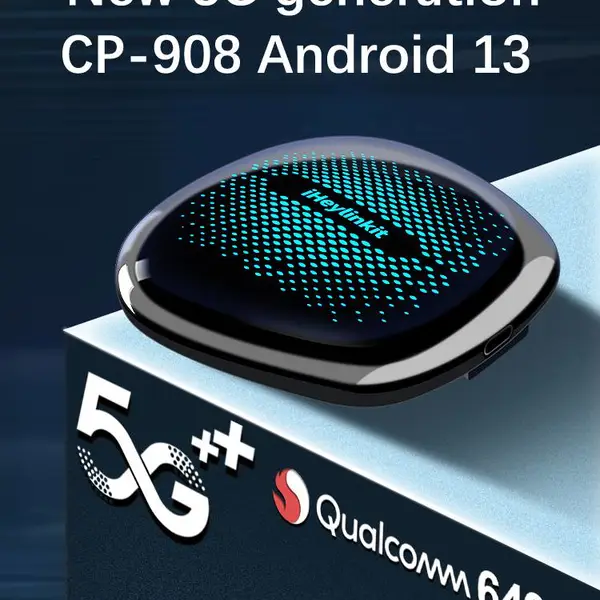 5G carplay ai box安卓13原车有线Carplay转安卓盒子