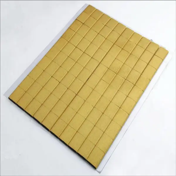 24K镀金导电泡棉超导性黑色抗氧化缓冲防震电子PCB板导电衬垫