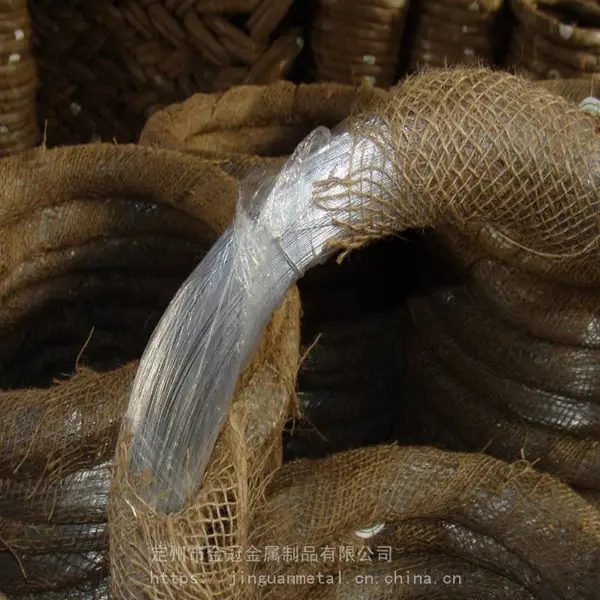 金冠 供应 镀锌铁丝 矿用段扎丝 镀锌盘丝