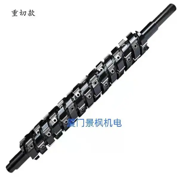 富豪振达青岛设备厂平刀改螺旋刀轴砂光机舍弃刀轴1300-1600-1800
