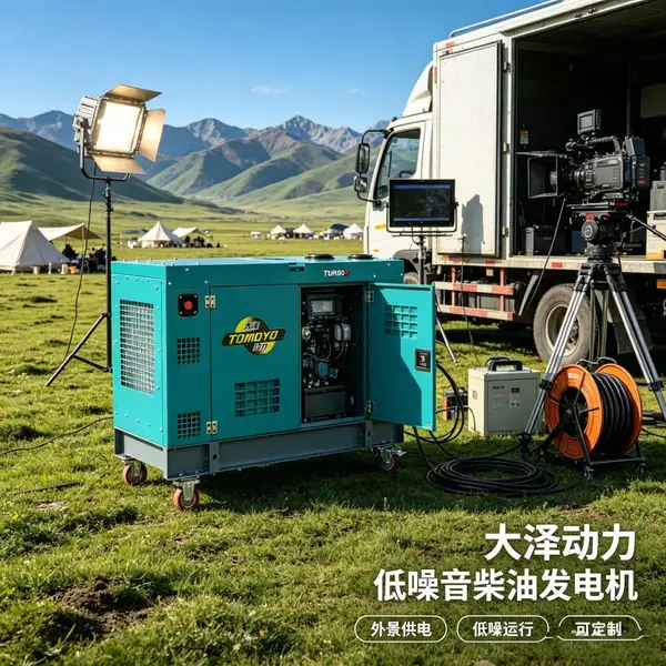 五十铃动力40千瓦小型柴油发电机全自动启动