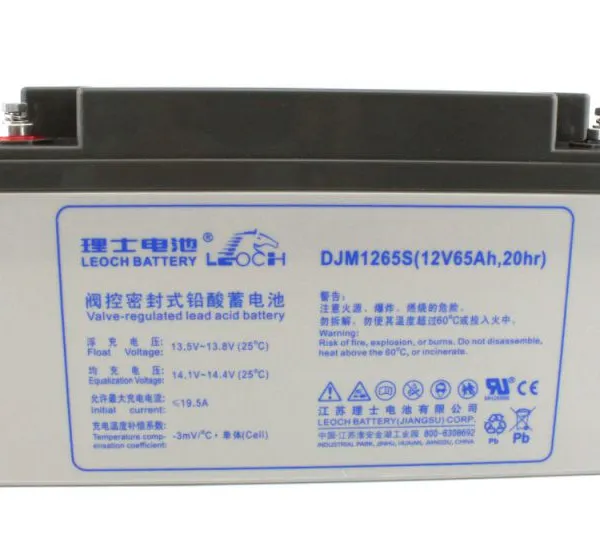 原装理士蓄电池DJM1265规格报价