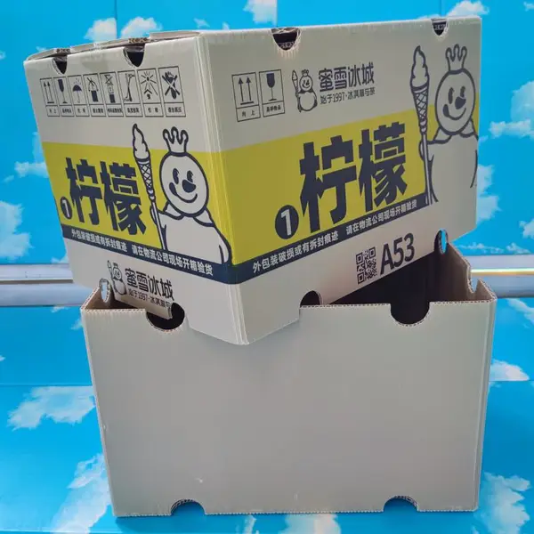 蜜雪冰城包装箱防水防潮山东源头厂家批发定制