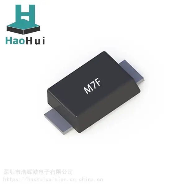 M7F SMAF封装整流二极管1kV 1A 1V@1通用二极管国产批发 22+批次