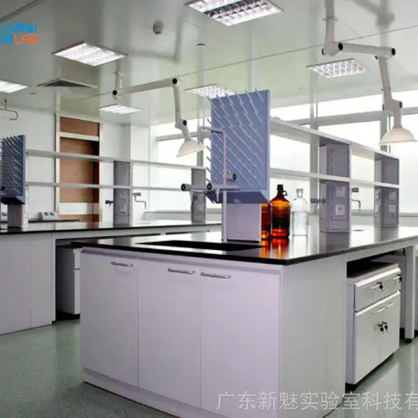 定做钢木实验台药品柜器皿柜 超净工作台实验台 全钢中央台