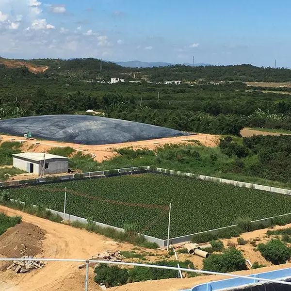 人工湿地防渗膜 复合土工膜 两布一膜河道防渗过滤污水 万力德工厂