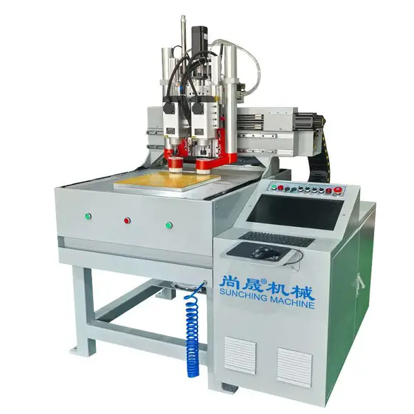 SC-D160鞋厂大底智能CNC铣槽打粗线勾中底飞机位加工挖槽机