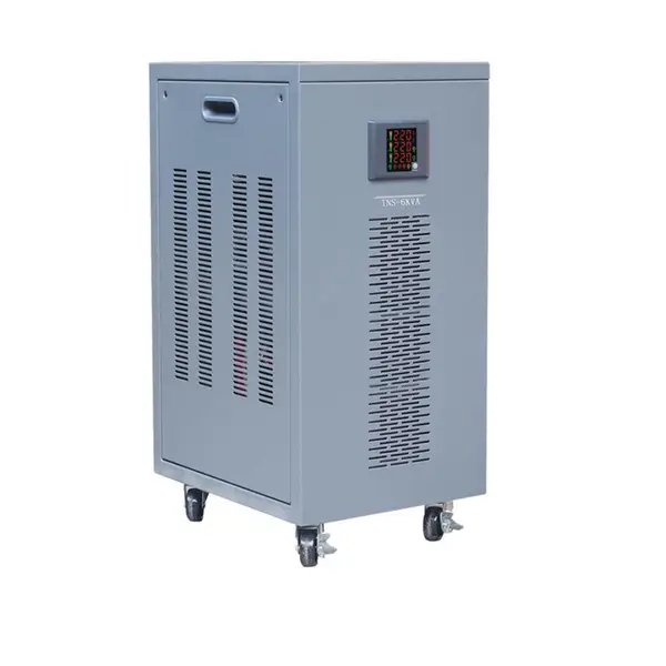 西安鸿宝TNS-6KVA-20KVA单/三相全自动分调式稳压器
