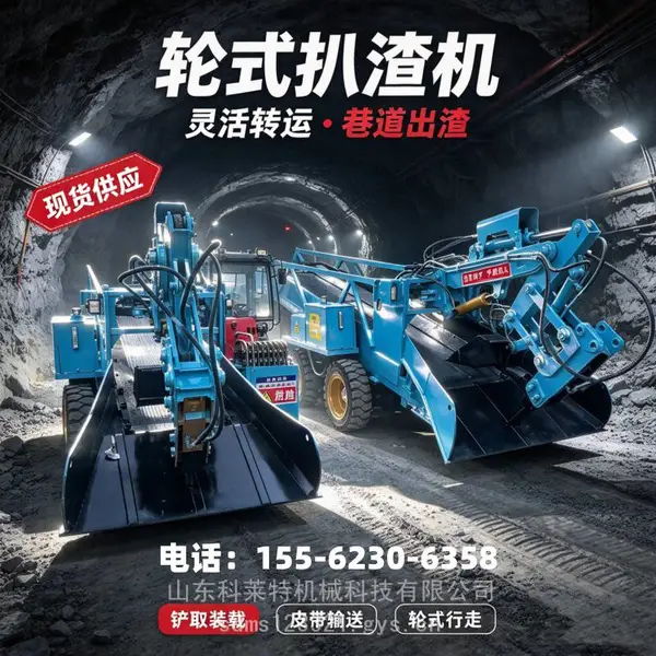 矿用扒渣机 轮式履带式扒渣机 运转平稳 ZWY-50/15T矿用扒渣机