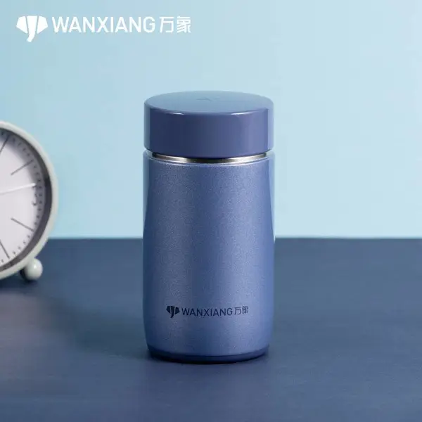 万象总代理保温杯可爱简约高颜值水杯ins迷你便携不锈钢杯子F41