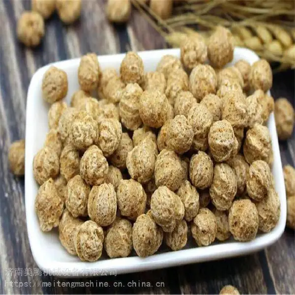 新品麦麸代餐颗粒膨化球机械 休闲芝士玉米球生产线