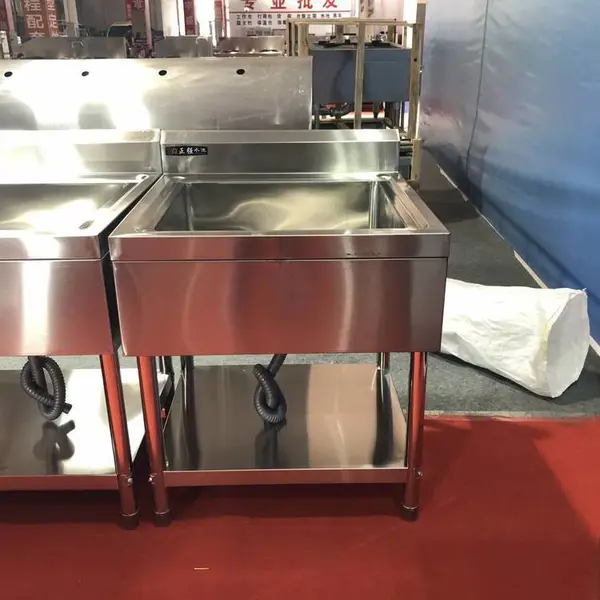 304不锈钢洗菜池 水槽 厨房菜盆 加厚台下盆支持尺寸定制