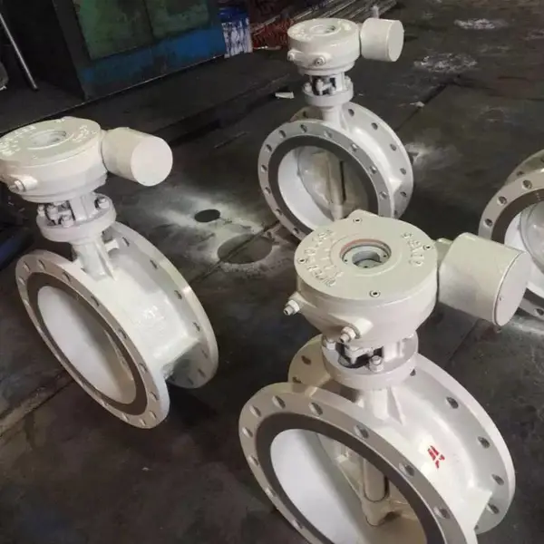 不锈钢硬密封法兰蝶阀 D343P-16C DN900 手动零泄漏高温硬密封蝶阀