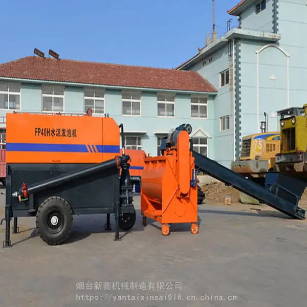 山东泡沫混凝土发泡机 地暖水泥发泡机 发泡砂浆搅拌机 地暖垫层用水泥发泡机 立轴式混凝土搅拌泵送机