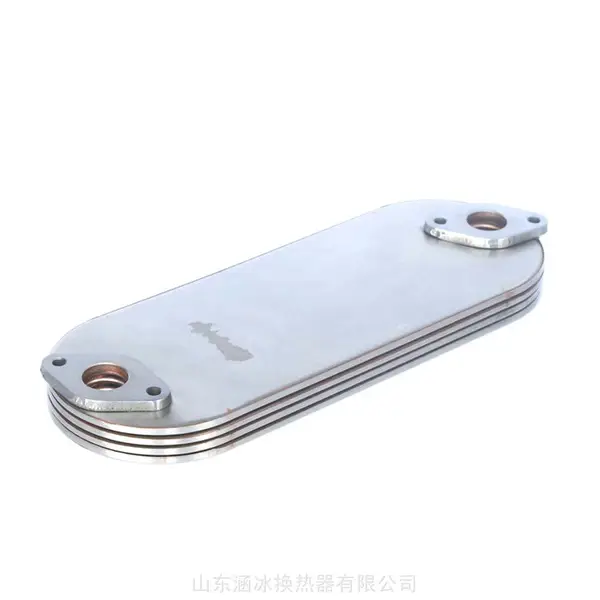 不锈钢散热器板式油冷器8973341002 8973341000用于五十铃4HK1发动机
