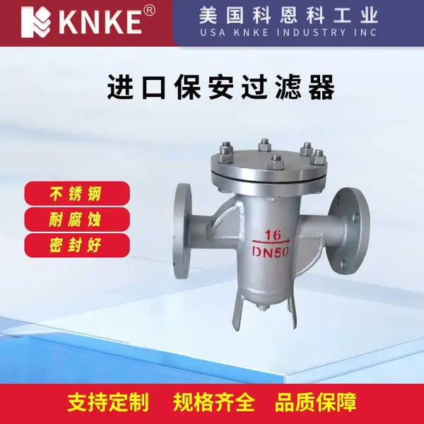 进口保安过滤器 不锈钢滤芯 带保温袋式 美国KNKE科恩科
