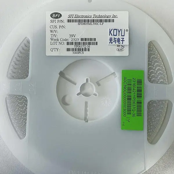 SFI����˲̬���ƶ�����(TVS)SFI0805ML390C-LFһ������������