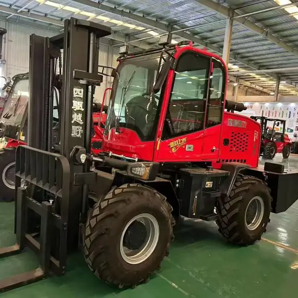 铰接式越野叉车