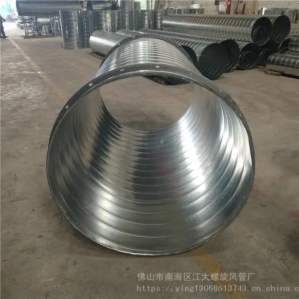 广州主营镀锌螺旋风管厂-江大螺旋风管厂精工制作