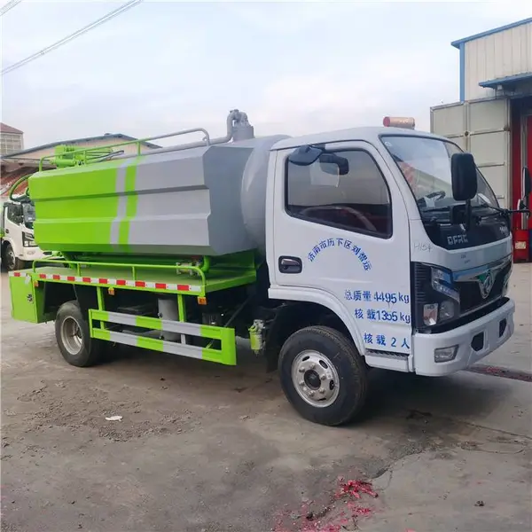 沈阳4方吸污车厂家 东风多利卡吸污车 蓝牌吸污车
