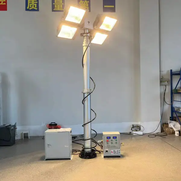 电源车车顶升降照明装置夜间救援照明设施高度、功率任意定制