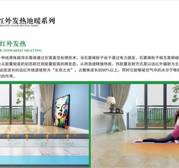 四川-迪尔曼石墨烯双铝微波健康地暖适用于家庭办公厂房等任意场所