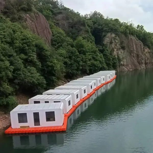 水上休闲钓鱼房|船屋|飘浮民宿|游艇|生产制造商苏 州灿宇建材