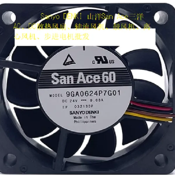 SANYO San Ace80 9GA0824P7G001 DC24V 0.13A 8015 ����ɢ�ȷ���