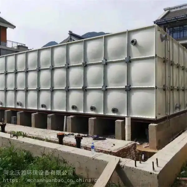 鞍山玻璃钢水箱 15方玻璃钢水箱代理 箱泵一体化消防水箱