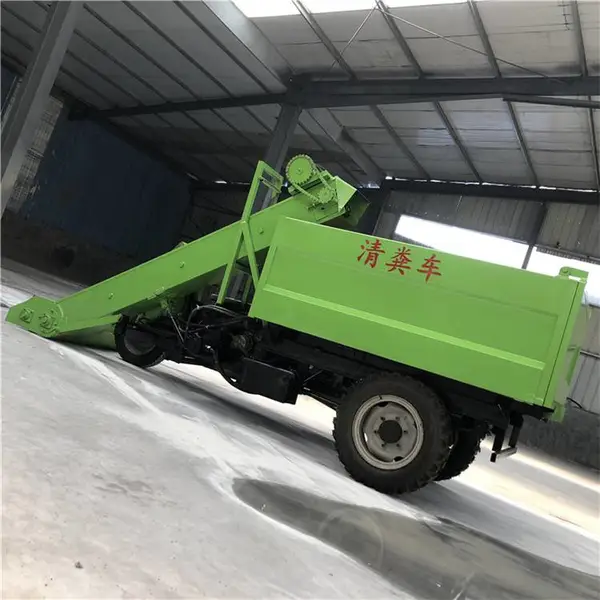 粪便清粪车视频 厂家供货5方清粪车 喂牛刮粪车