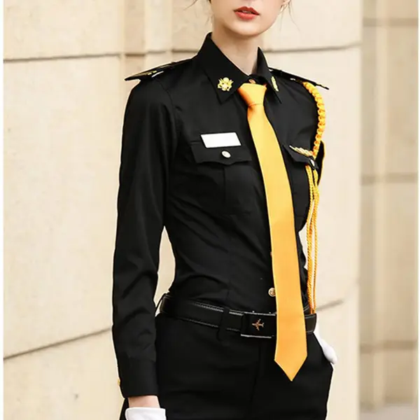 滨州保安形象岗服 淄博保安形象服定制厂家山东锦衣郎服饰