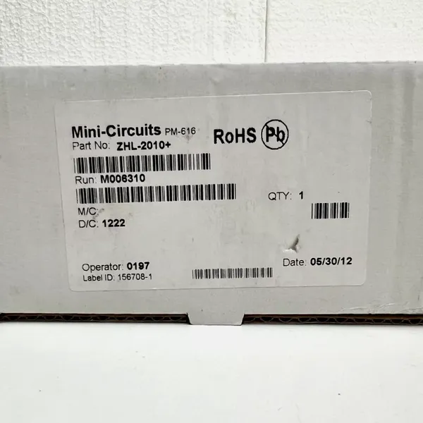 MINI-CIRCUITS ZHL-2010+ 50-1000MHz 12V 射频同轴低噪声放大器