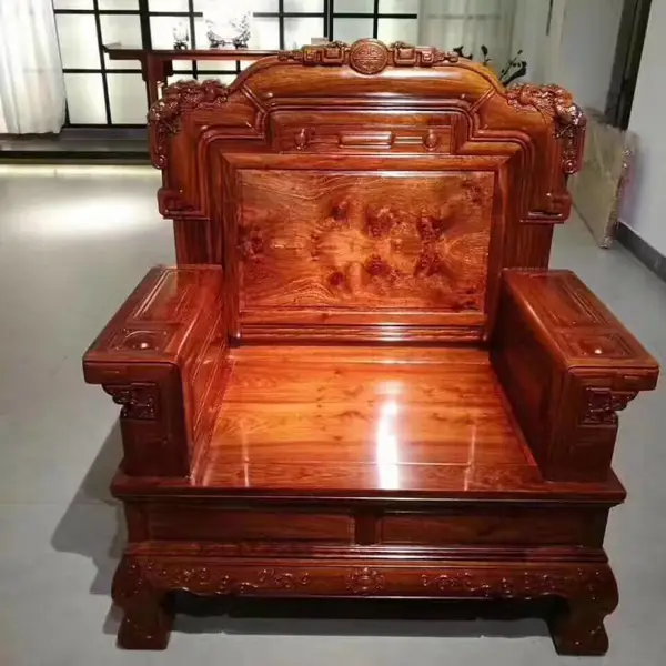 供应客厅红木家具 名琢红木刺猬紫檀和谐沙发123六件套报大全