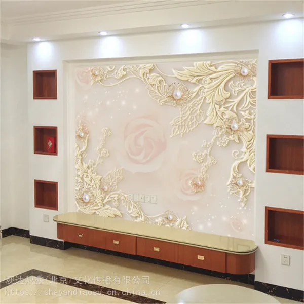 专业定制砂岩壁画与电视背景墙 ***老厂 一次尝试 终生合作