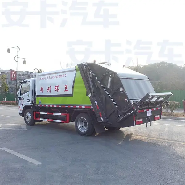 东风9方压缩式垃圾车城乡垃圾收集转运可柆180桶生活垃圾