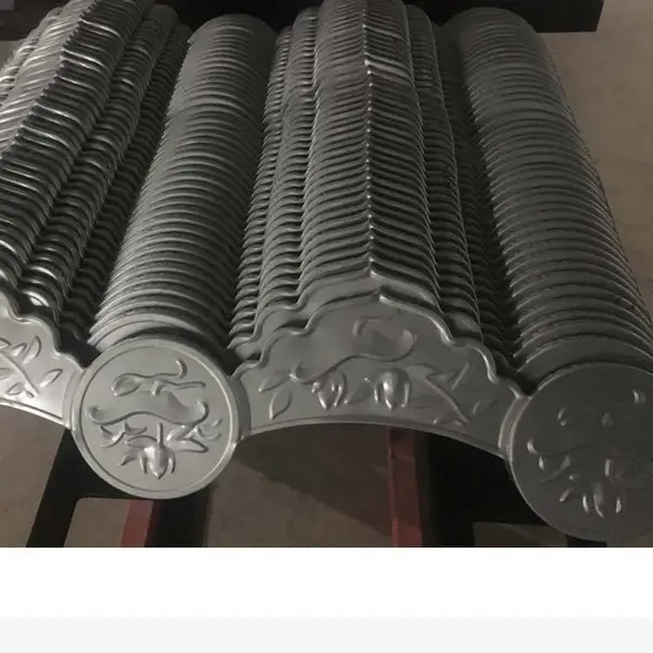 湖北金属瓦厂家 铝制屋面瓦 中式琉璃瓦 日本瓦 别墅农家院自建房屋面仿古铝瓦