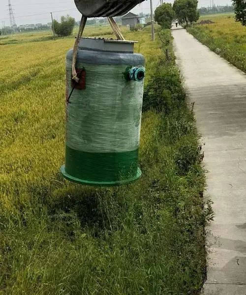 无锡浩润一体化预制泵站落户江西南昌,自控截污装置