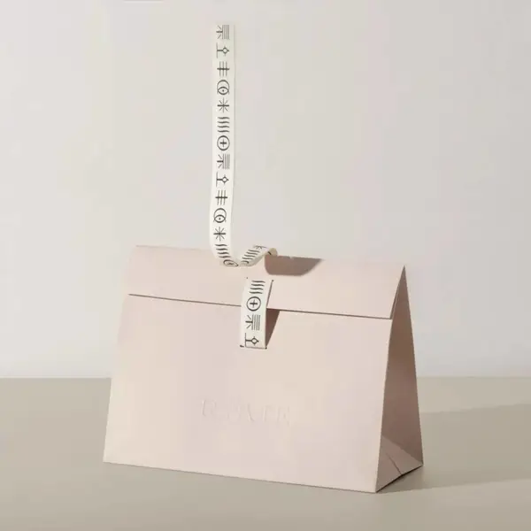 成都礼品袋定制尺寸文字 简约时尚纸袋 高奢纸袋子