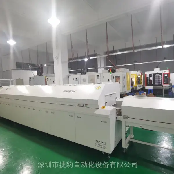 十四温区高温回流焊SR14,适用于散热器、光电行业各类高温产品,80KG重型网,捷豹工厂现货直发