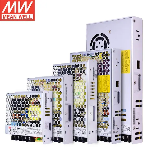 NDR-240-24台湾明纬220V转换24V10A导轨式直流PLC替S系列开关电源