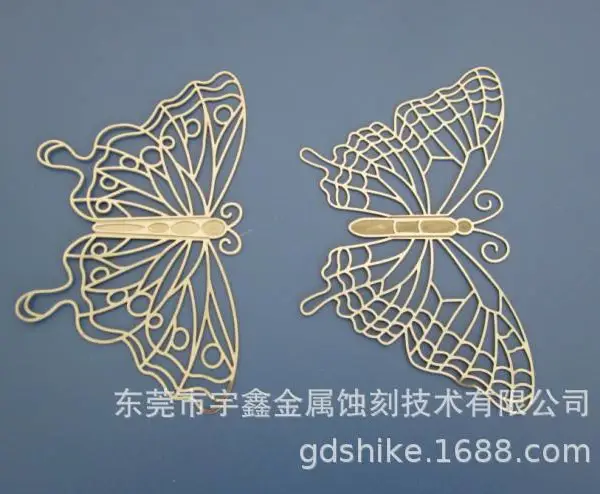 定制工艺品、书签,蚀刻铝、铁、不锈钢、铜等装饰件 拼图