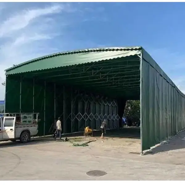 梅州大埔ZKDP-07 汽车遮雨棚 小区电动车停车棚 定制推拉雨棚