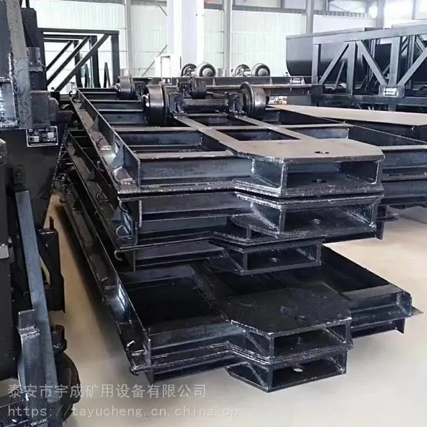 宇成矿用平板车 5吨平板运输车 MPC5-9 固定车箱式矿车